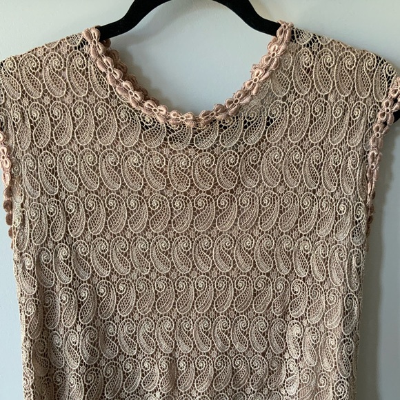 Short Sleeve Lace Top - Picture 7 of 13